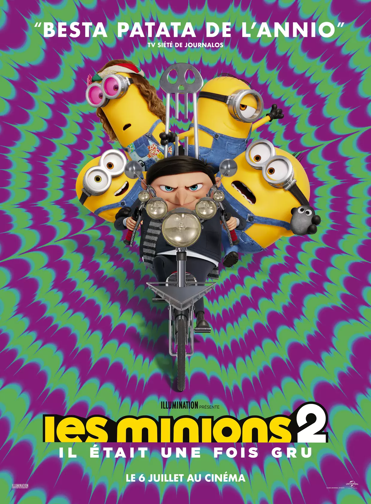 film Les Minions 2 : Il était une fois Gru